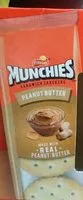 Mängden socker i Munchies sandwich crackers peanut butter