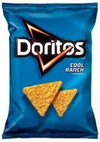 Mängden socker i Doritos Tortilla Chips, Cool Ranch