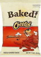 Mängden socker i Oven baked cheese flavored snacks
