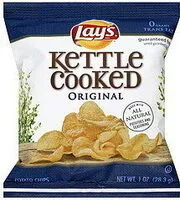 Mängden socker i Kettle cooked potato chips