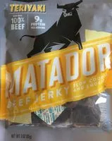 Mängden socker i Matador Teriyaki
