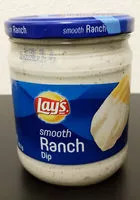 Mängden socker i Lays dips smooth ranch