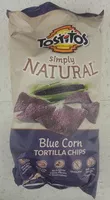 Mängden socker i Simply Natural Blue Corn Tortilla Chips