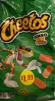 Mängden socker i Cheetos Jumbo