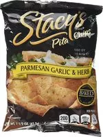 Mängden socker i Stacys parmesan garlic herb pita chips