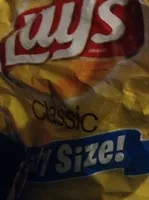 Mängden socker i Lay's Classic Potato Chips 13 3/4 Ounce Party Size Bag