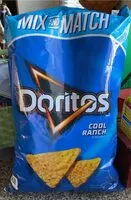 Mängden socker i Cool ranch flavored tortilla chips