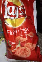 Mängden socker i Flamin hot flavored potato chips