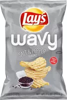 Mängden socker i Salt & pepper wavy potato chips