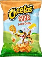 Mängden socker i Eggs double cheddar cheese flavored snacks