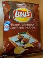 Mängden socker i Bacon Wrapped Jalapeño Popper Flavored Potato Chips