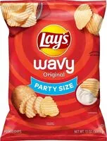 Mängden socker i Lay’s wavy original potato chips