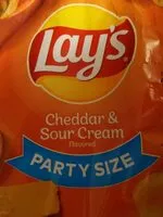 Mängden socker i Cheddar & Sour Cream Chips