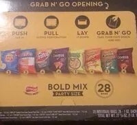 Mängden socker i Bold mix party size