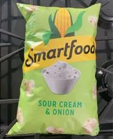 Mängden socker i Sour cream & onion flavored popcorn