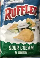 Mängden socker i Ruffles Sour Cream & Onion