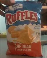 Mängden socker i Ruffles Cheddar & Sour Cream