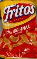 Mängden socker i Fritos original corn chips