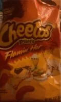 Mängden socker i cheetos puffs flamin' hot