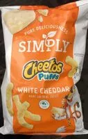 Mängden socker i White cheddar cheeto puffs