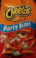 Mängden socker i Cheetos Crunchy Party Size!