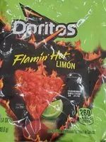 Mängden socker i Doritos Flaming Hot Limon