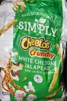 Mängden socker i Simply White Cheddar Jalapeño