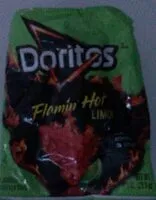 Mängden socker i Doritos flamin hot limon