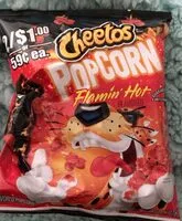 Mängden socker i Flamin' Hot Cheetos Popcorn