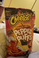 Mängden socker i Cheetos Flamin Hot Pepper Puffs