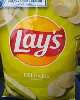 Mängden socker i lays dill pickle chips