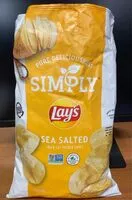 Mängden socker i Simply Sea Salted Thick Cut Potato Chips