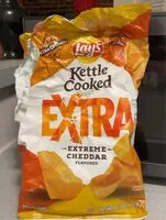 Mängden socker i Kettle Cooked Extra Extreme Cheddar Flavored Chips