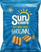 Mängden socker i Chips - 100% whole grain original