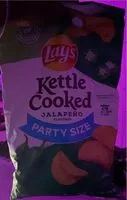 Mängden socker i Kettle cooked jalapeño