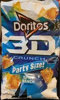 Mängden socker i 3D Crunch Spicy Ranch