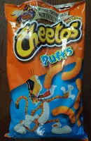 Mängden socker i Cheetos Puffs Chese Flavor