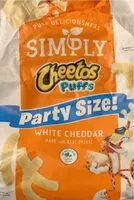 Mängden socker i Simple Cheeto Puffs White Cheddar