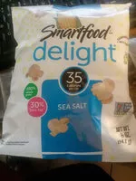 Mängden socker i Smartfood delight air popped popcorn