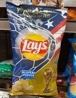 Mängden socker i Lay’s bacon wrapped jalapeño popper