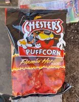 Mängden socker i Puffcorn