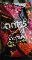Mängden socker i Doritos Xxtra flamin hot Nacho