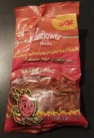 Mängden socker i Extra long sunflower seeds