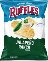 Mängden socker i Flavored potato chips