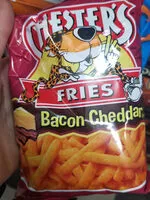 Mängden socker i Chester's Fries Bacon Cheddar Chips