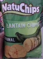 Mängden socker i NatuChips plantain chips