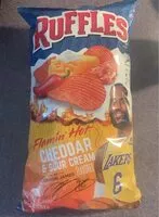 Mängden socker i Flamin hot chedder & sour cream