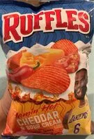 Mängden socker i Ruffles Flamin hot cheddar & sour cream