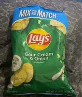 Mängden socker i Sour cream ans onion chips