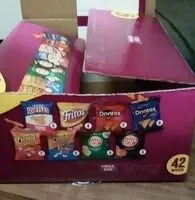 Mängden socker i Mega size flavor mix 42 bags